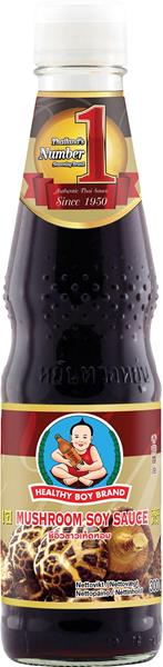 HEALTHY BOY Soy Sauce Mushroom - Herkkusienen Makuinen Soijakastike 300Ml