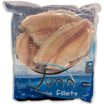 JONA Tilapia Fillets Pbo S/Off 140-200G Iqf 20% 1Kg