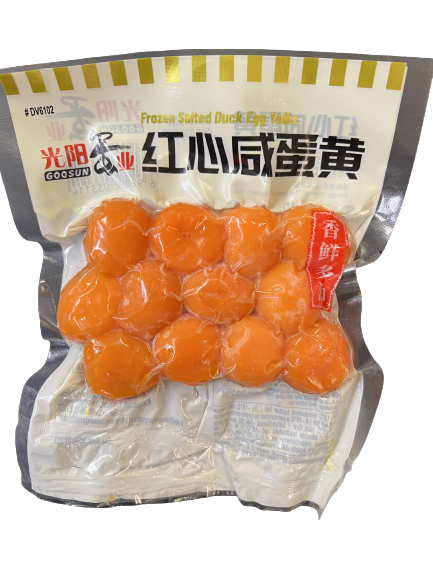 GOOSUN Duck Egg Yolk Salted - Trung Vit Muoi 12 Pcs