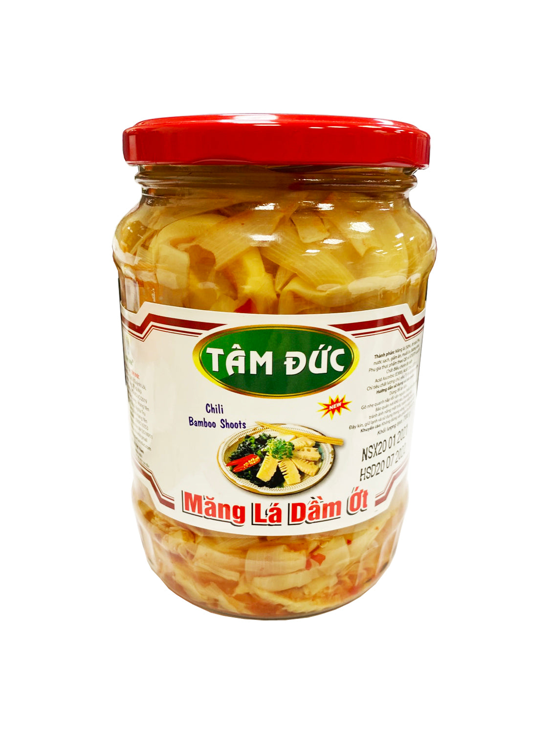 TAM DUC Bamboo In Chilli -Mang La Dam Ot 800G