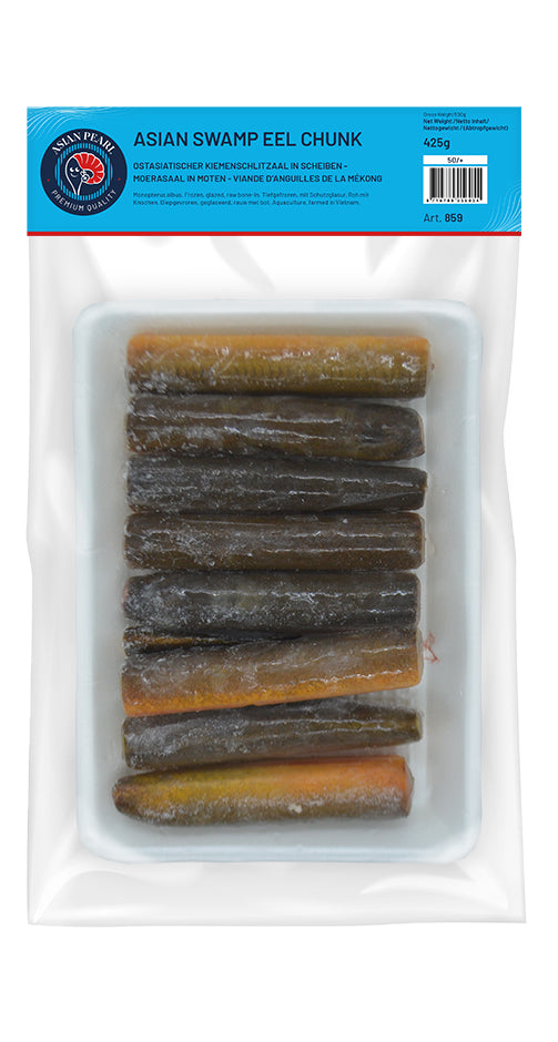 MOOIJER Asian Swamp Eel Cut 50/+ - Luon 500G