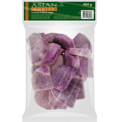 ASIAN CHOICE Yam Purple Chunks / Khoai Mo 454G