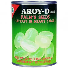 AROY-D Palm Seeds In Syrup Attap 625G