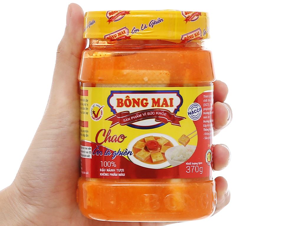 BONG MAI Chili Beancurd Fermented 370 G