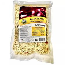 DOUBLE PANDA Dried Shallot Slice Hanh Tim Say Kho 500G