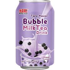 RICO Bubble Milk Tea Drink Taro 340 Ml