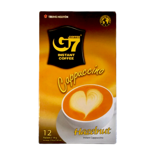 TRUNG NGUYEN G7 Instant Coffee Cappuccino 12 Packs