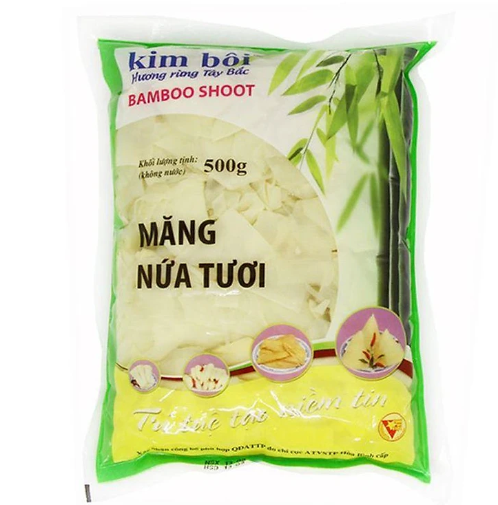 KIMBOI Pre-Cooked Bamboo Shoot Strips In Water 700 G