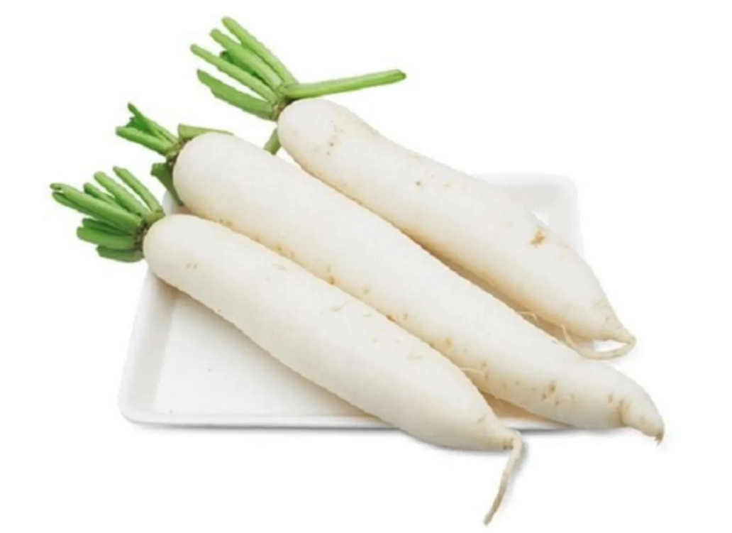 FRESH White Radish - Cu Cai Trang 1Kg