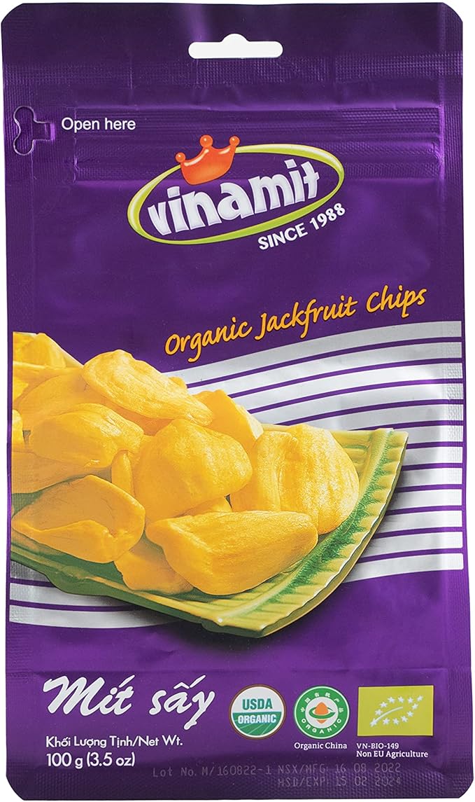 VINAMIT Jackfruit Chips 100G - Mit Say Kho