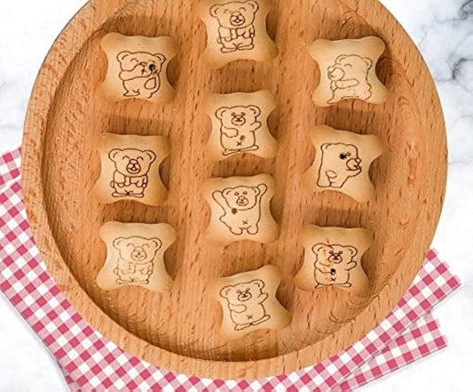 LUCKY Bear Biscuits Strawberry Flavour 50G