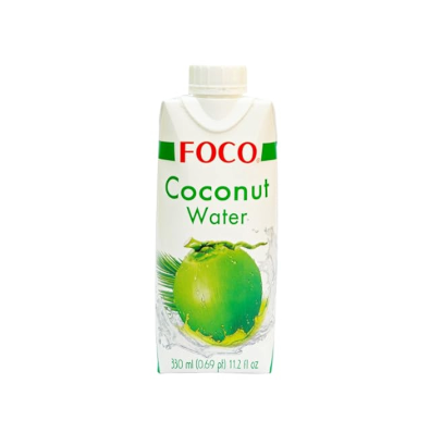 FOCO Coconut Water 100% Natural 330Ml
