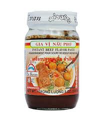 POR KWAN Paste Beef Flavor 225G  - Gia Vi Nau Pho