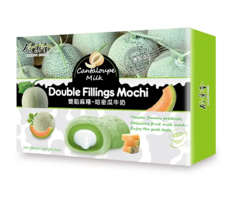 BAMBOO HOUSE Double Filling Mochi Cantaloupe Milk 180G