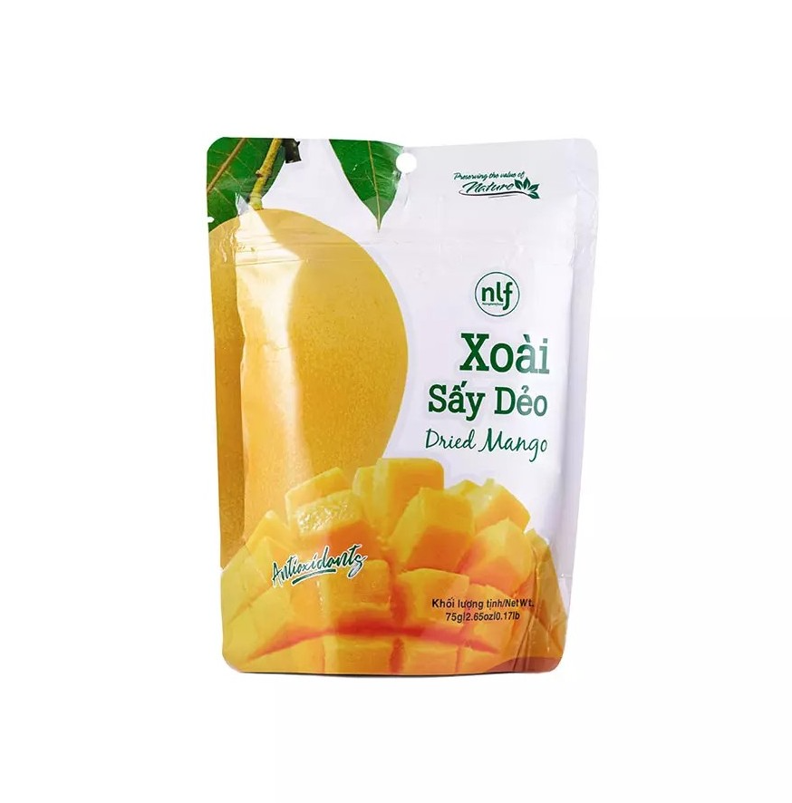 NONGLAMFOOD Soft Dried Mango - Xoai Say Deo 75G