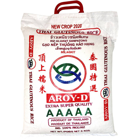 AROY-D Glutinous Rice - Gao Nep Thai 5Kg