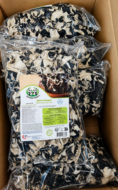 DOUBLE PANDA Whole Black Fungus / Nam Meo 1Kg