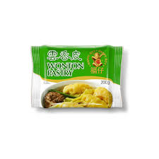 WONTON Pastry Green 80X80 Mm