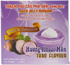 3K Jelly Powder Taro - Bot Rau Cau Taro 140G