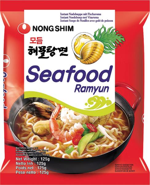 NONGSHIM Instant Noodles Seafood 125G