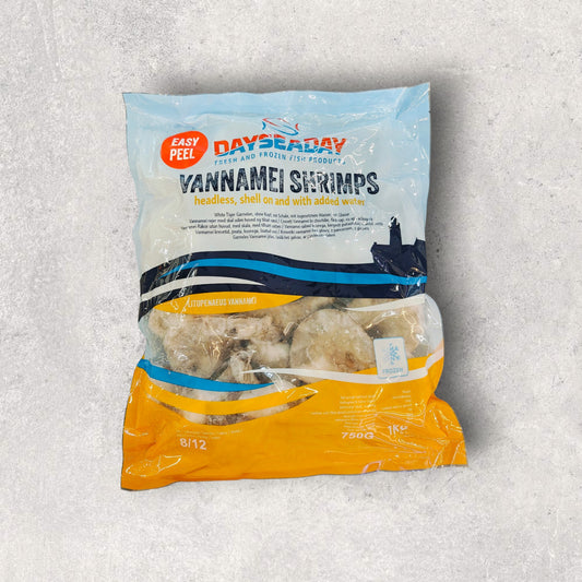 DAYSEADAY Vannamei Shrimps Hlso 8/12 - Ep - 25% 1Kg