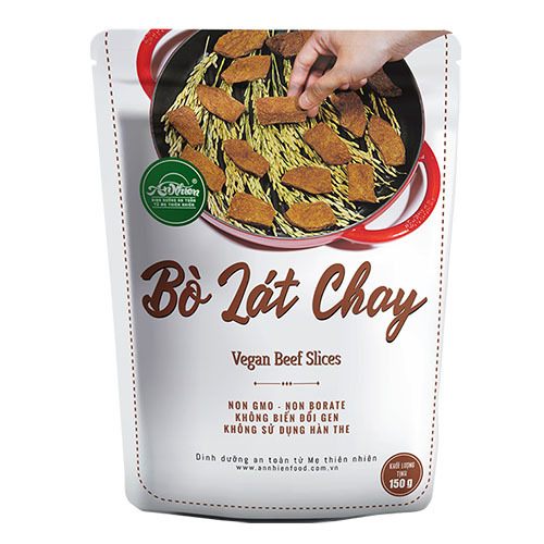 VEGAN Vn Ann Soy Beef Slices - Bo Lat Chay 150G