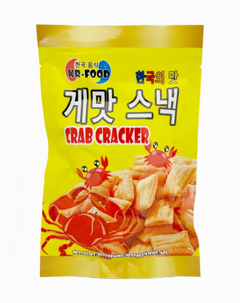 KR-FOOD Shrimp Chips Bbq Flavor 60G