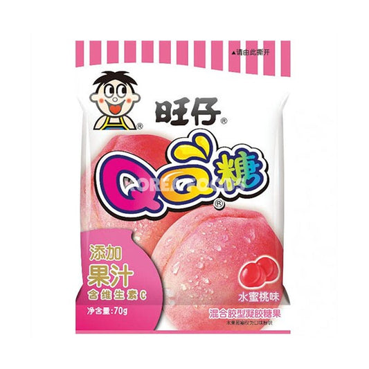 WANT WANT Qq Gummy Peach 70G