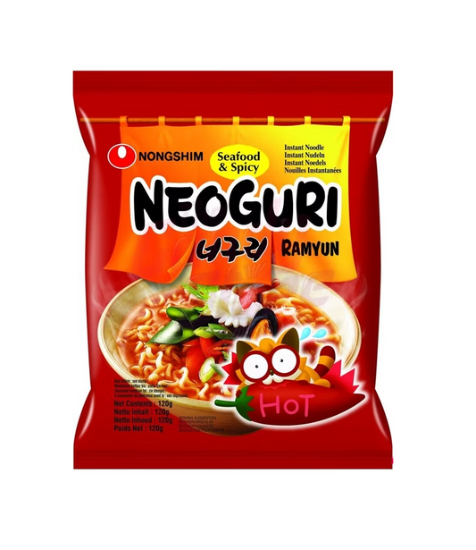 NONGSHIM Instant Noodles Neoguri Ramyun Hot 120 G