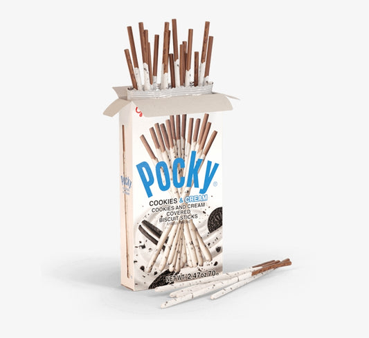 POCKY Cookie Sticks Cookies & Cream 45G