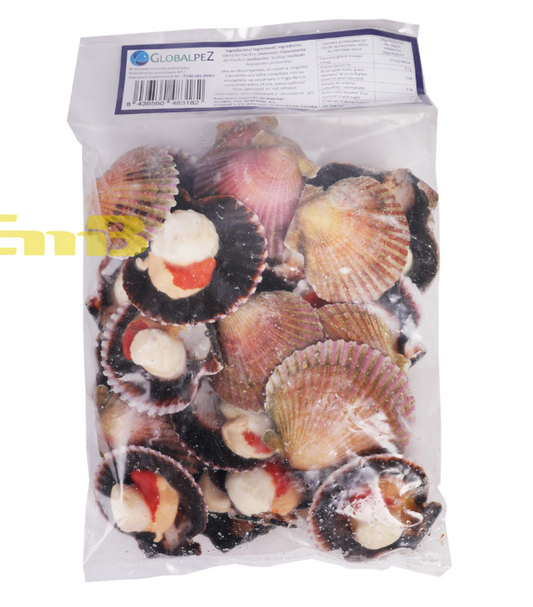 JASMINE Scallops 1/2 Shell 1Kg