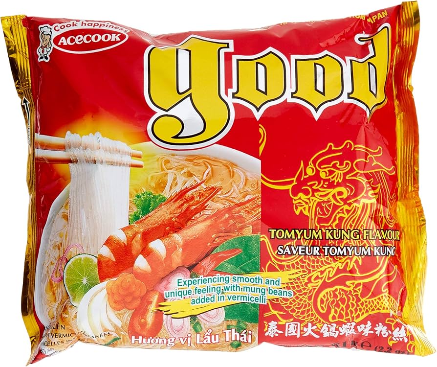 ACECOOK Instant Bean Vermicelli Tom Yum Gd 61 G