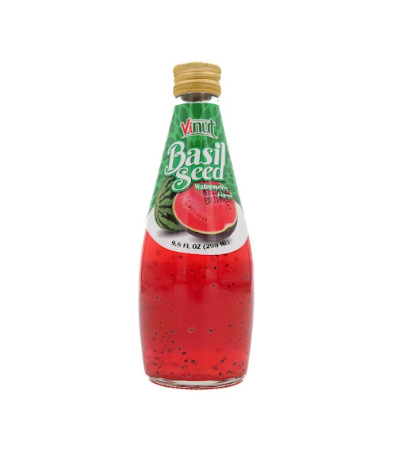 JASMINE Vn Basil Seed Drink Watermelon Flavor 290Ml