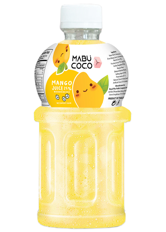 MABU Mango Juice With Nata De Coco 320Ml