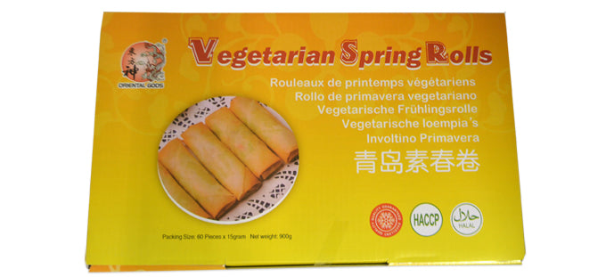 JASMINE Tsingtao Mini Spring Rolls Vegan 900G