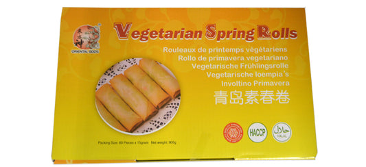 JASMINE Tsingtao Mini Spring Rolls Vegan 900G