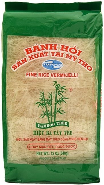 BAMBOO TREE Rice Vermicelli Fine 340 G