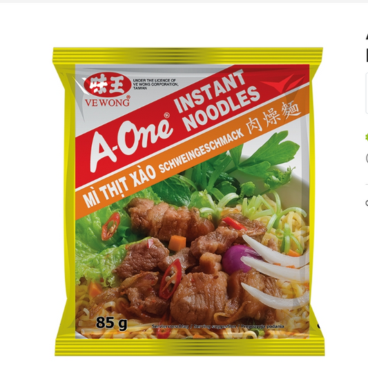 A-ONE Instant Noodles Pork - My Thit Xao 85G