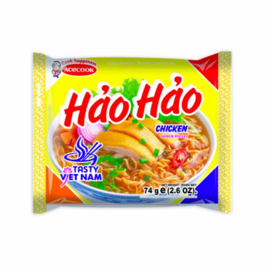 ACECOOK Instant Noodles Chicken Haohao 74 G