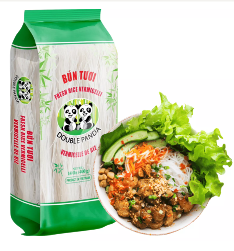 DOUBLE PANDA Rice Vermicelli Bun Tuoi 400 G