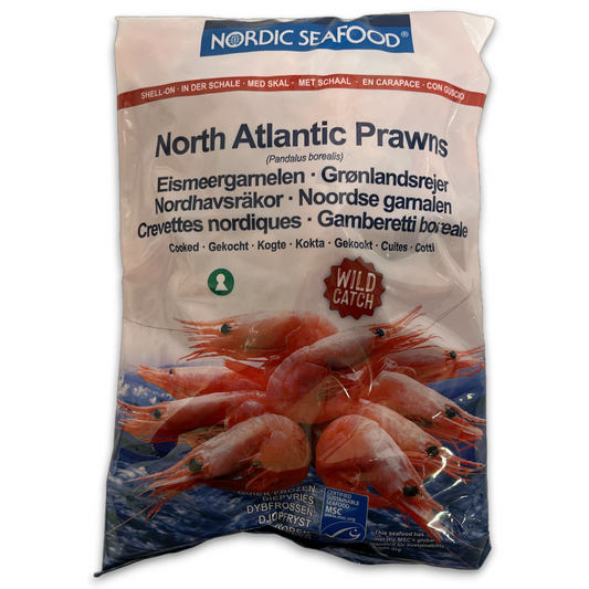 BONESCA Nordic Cooked Pandalus 90/120 Iqf 1Kg