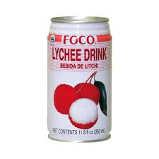 FOCO Lychee Juice Drink 350Ml