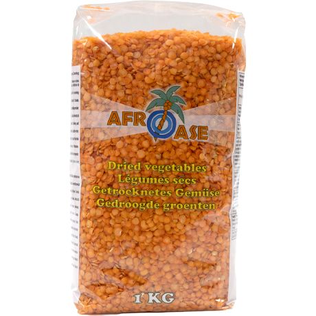 AFROASE Split Lentils Red  1 Kg