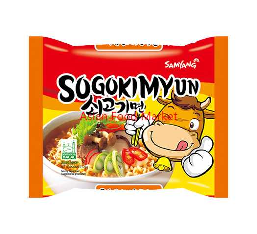 SAMYANG Sogokimyun Ramen Beef 120G