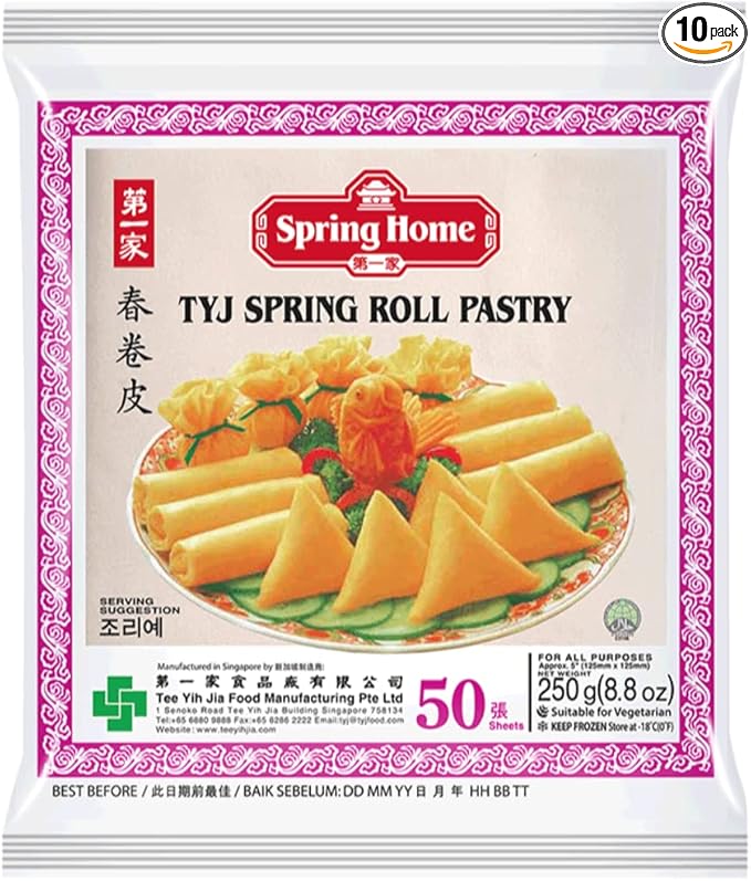 SPRING HOME Spring Roll Pastry 125/50 250 G