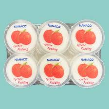 NANACO THAILAND Pudding With Lychee 480G