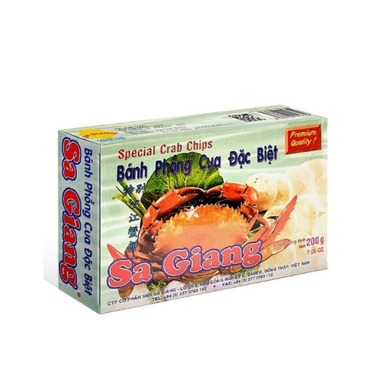 SA GIANG Crab Chips Unfried 200 G