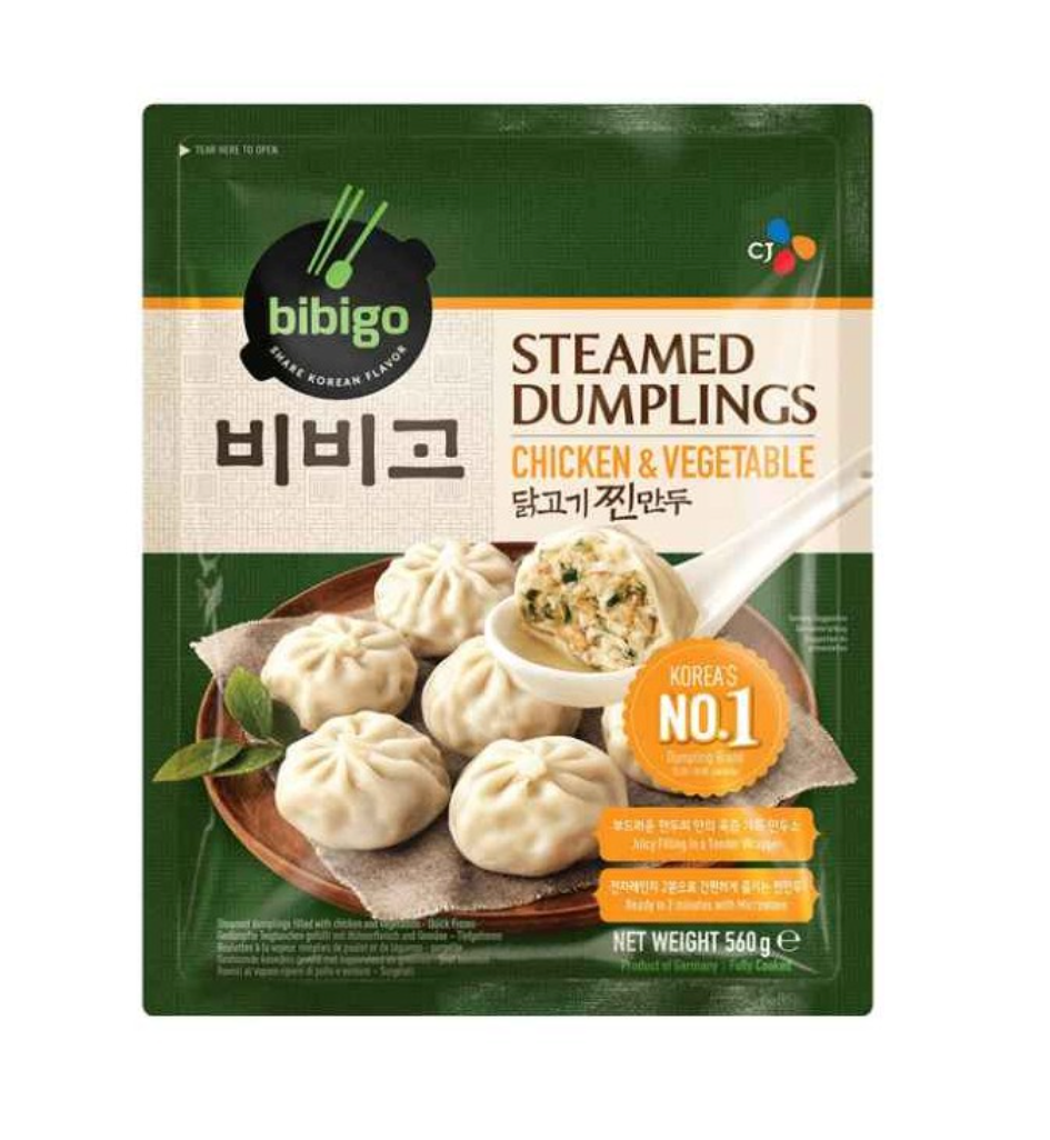 BIBIGO Dumpling Chicken & Vegetable 560 G