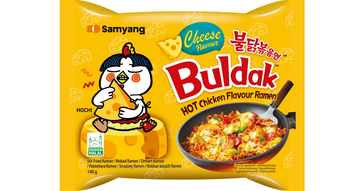 SAMYANG Hot Chicken Ramen Cheese 140G