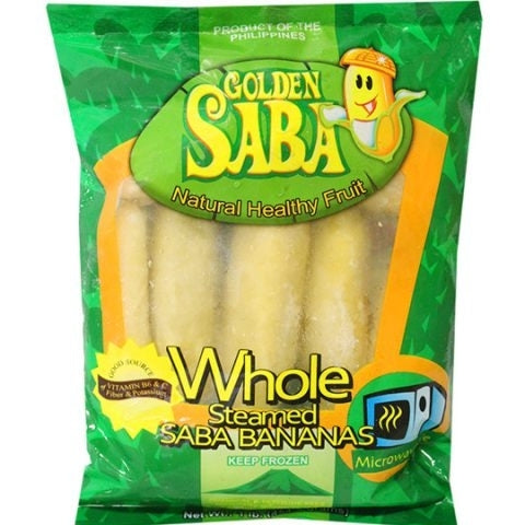 GOLDEN SABA Banana Steamed 454G